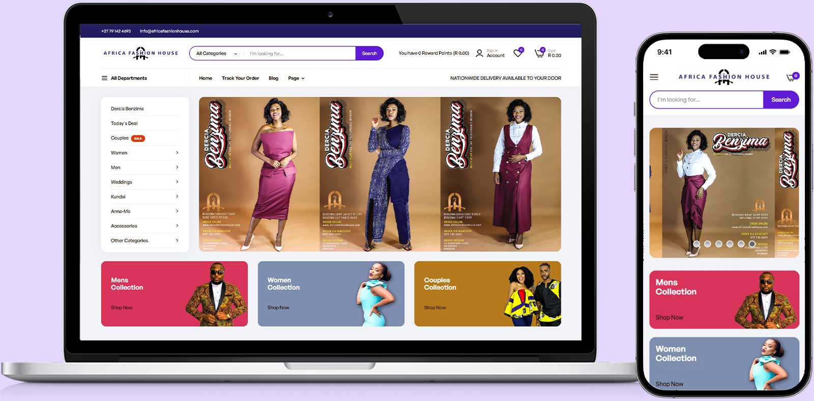 Africa Fasgion House Case Study | Ariya InfoTech