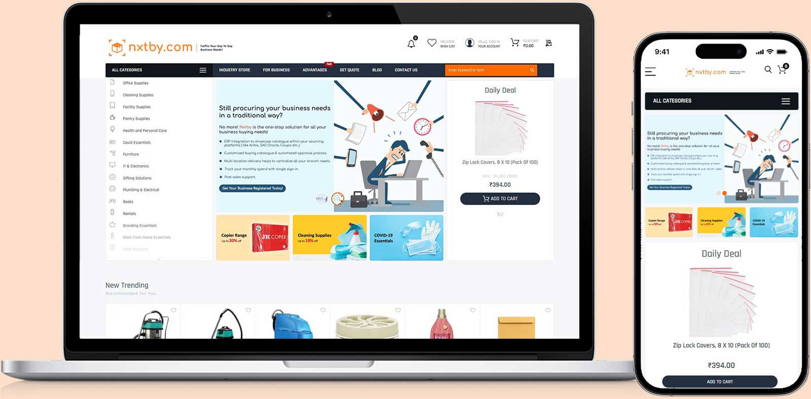 Nxtby Case Study | Ariya InfoTech