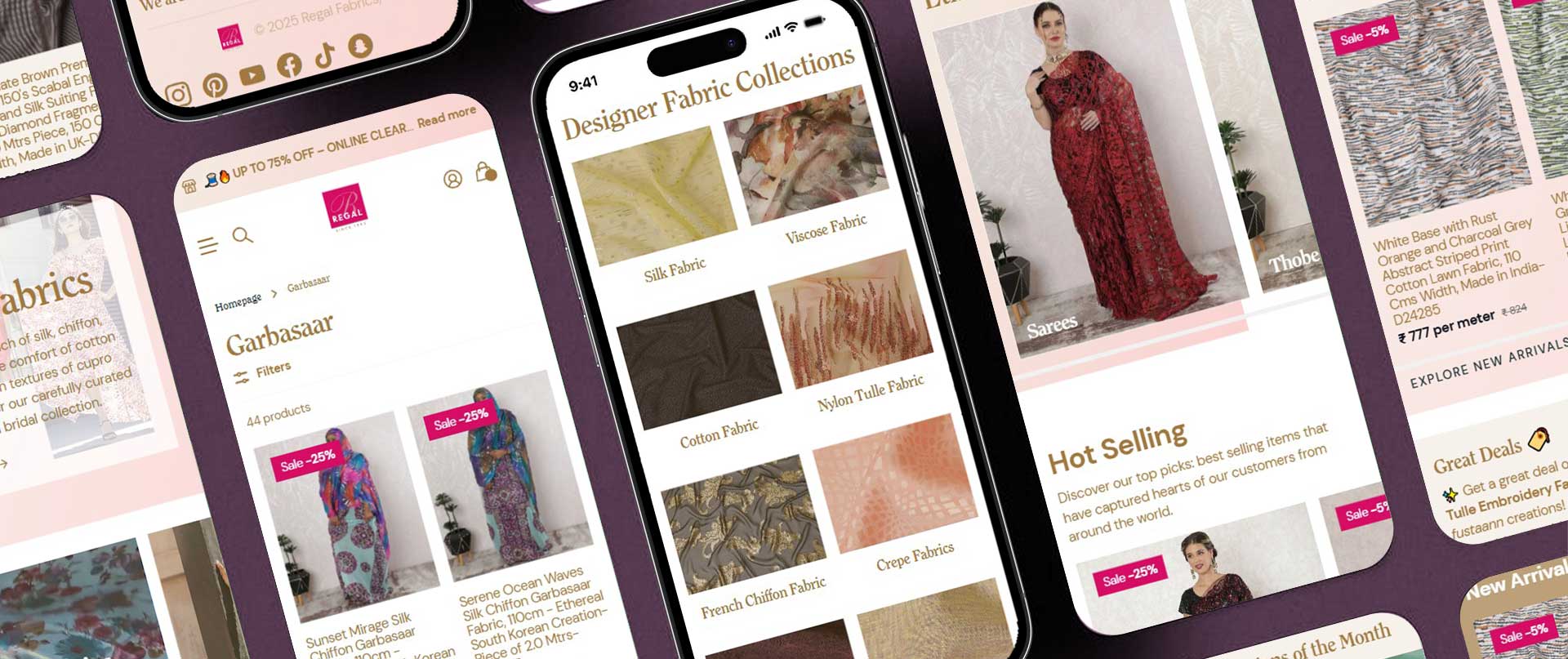 Regal Fabric Gallery Case Study | Ariya InfoTech
