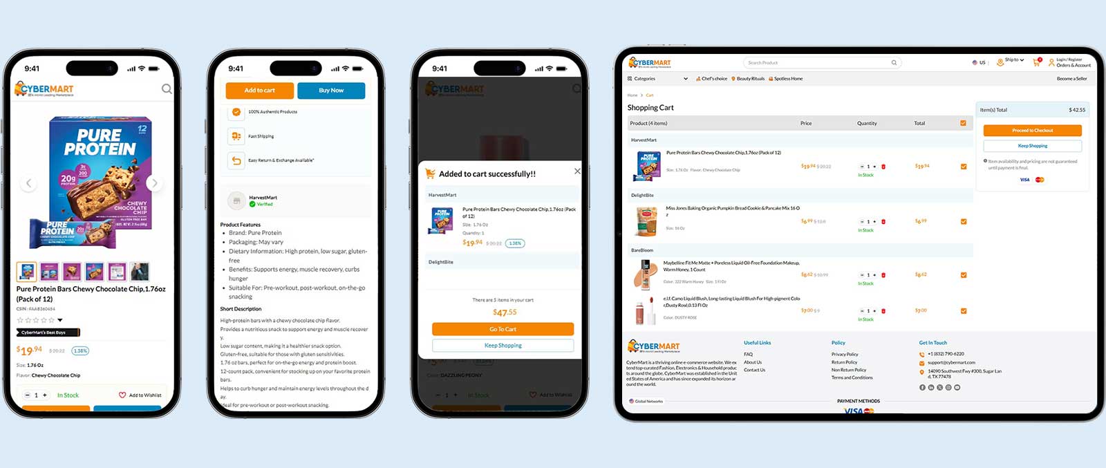 CyberMart Case Study | Ariya InfoTech