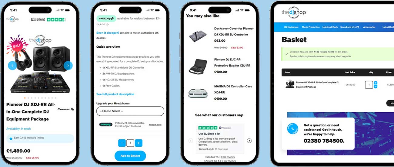 DJ-Shop Case Study | Ariya InfoTech