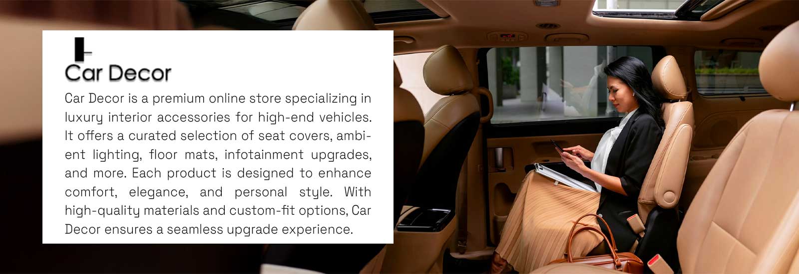 Car Decor Case Study | Ariya InfoTech